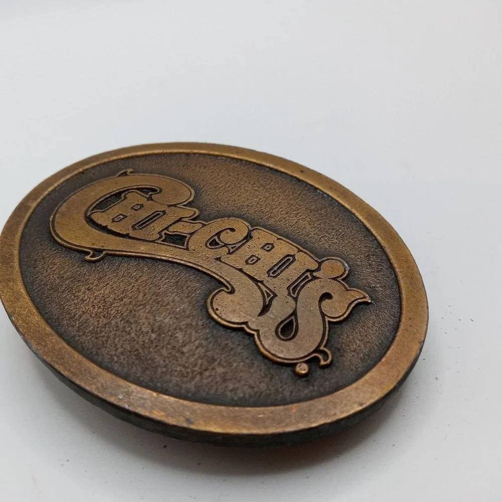 ChiChis Belt Buckle Mexican Restaurant Tex Mex Food Business Advertising Promo